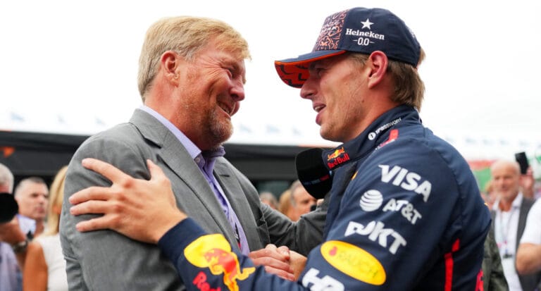 Rey Guillermo Alejandro alaba la lealtad de Verstappen
