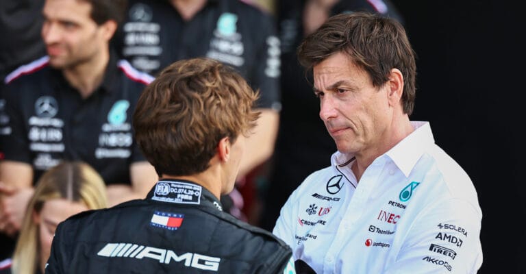 Russell Antonelli Await Mercedes 2026 Contract Decision