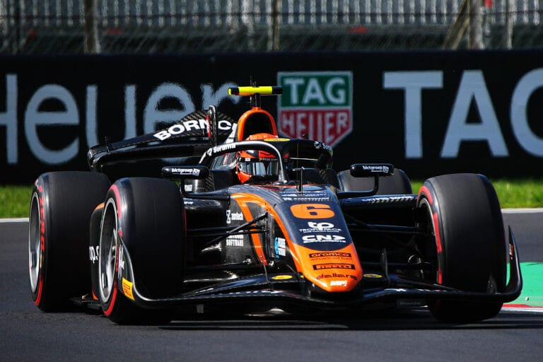 Verschoor sancionado en Monza cae al 14 en F2