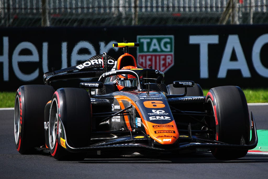 Verschoor sancionado en Monza cae al 14 en F2