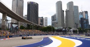 Alonso Shines in Singapore Practice Verstappen Third