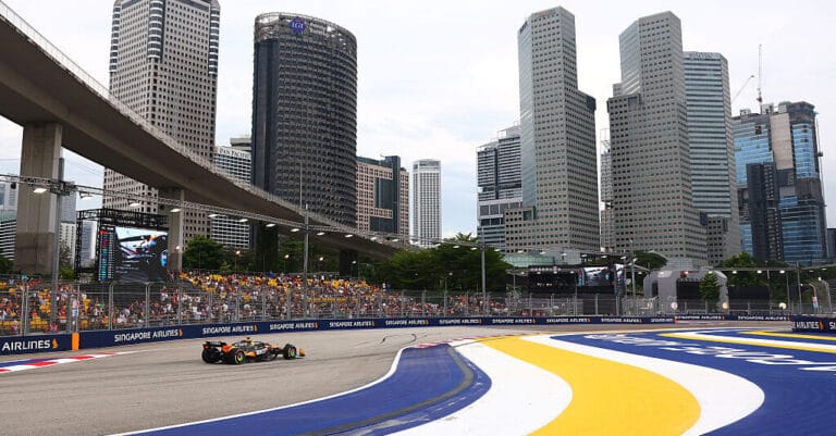 Alonso Shines in Singapore Practice Verstappen Third