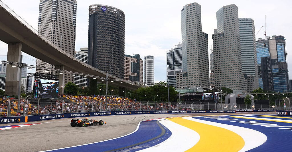 Alonso Shines in Singapore Practice Verstappen Third