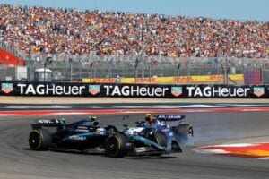 Antonelli Frustrated After Sainz Clash in Austin F1 Drama