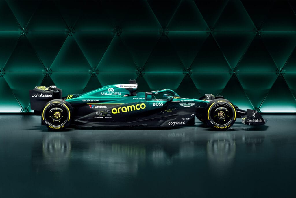 Aston Martin Reveals Science Livery for US Grand Prix