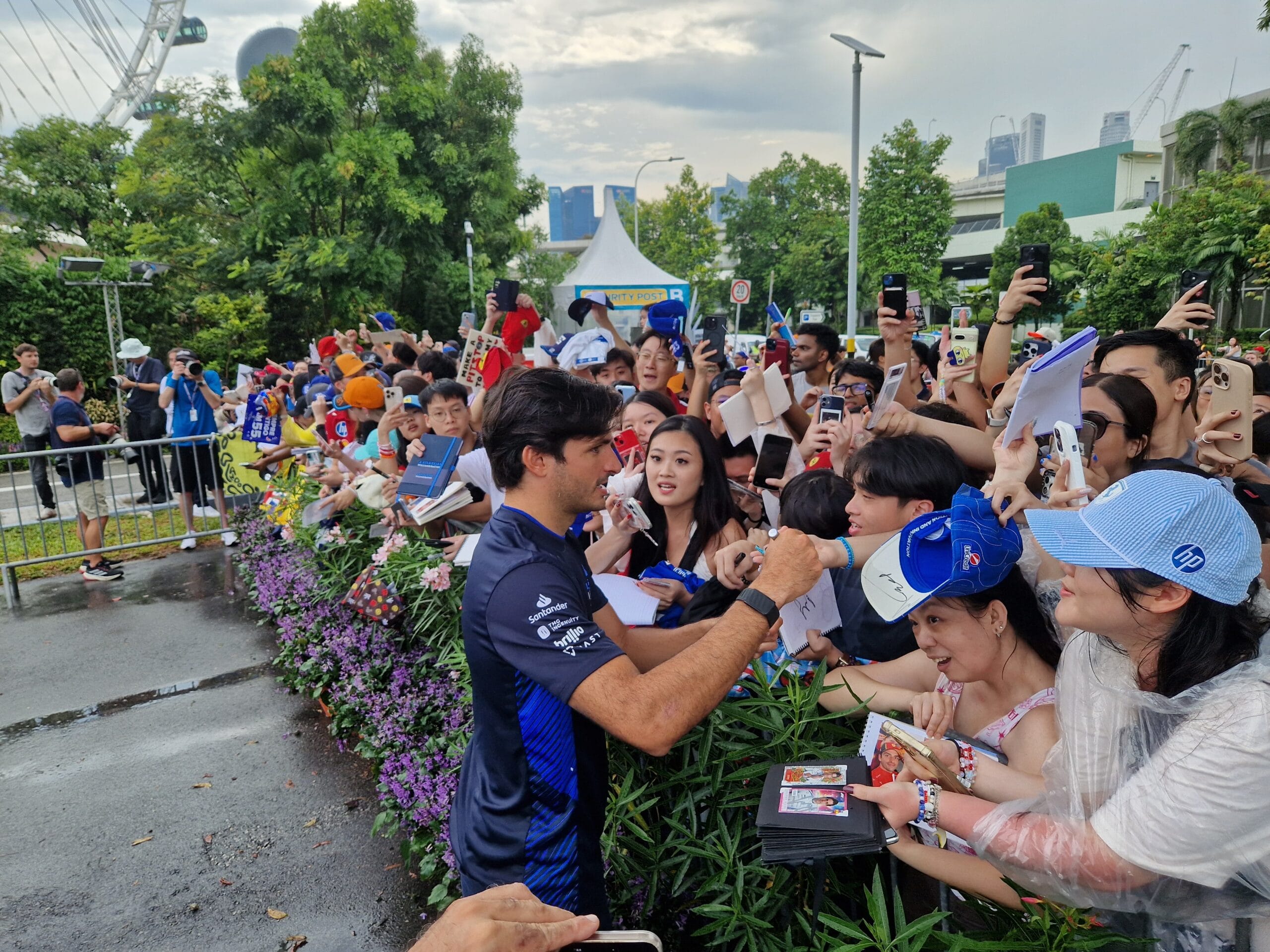 Calor extremo en Singapur desafa a la F1 este domingo