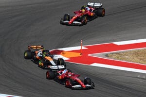 Ferrari Closes In on Mercedes in Constructors' Battle
