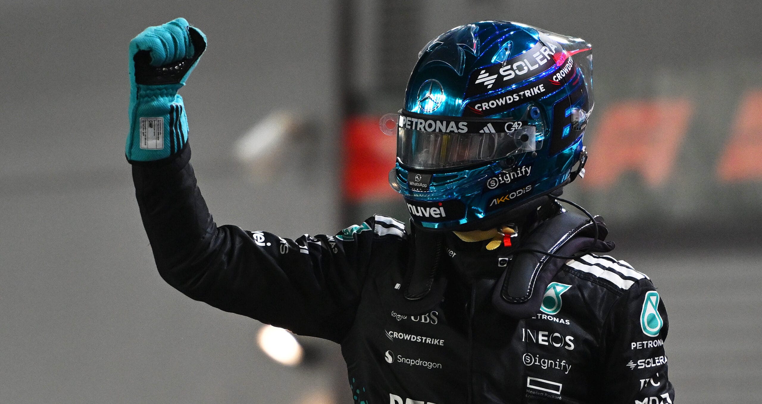 George Russell triunfa en el GP de Singapur con Mercedes