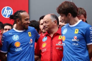 Hamilton Ferrari Bond Grows Ahead of US Grand Prix