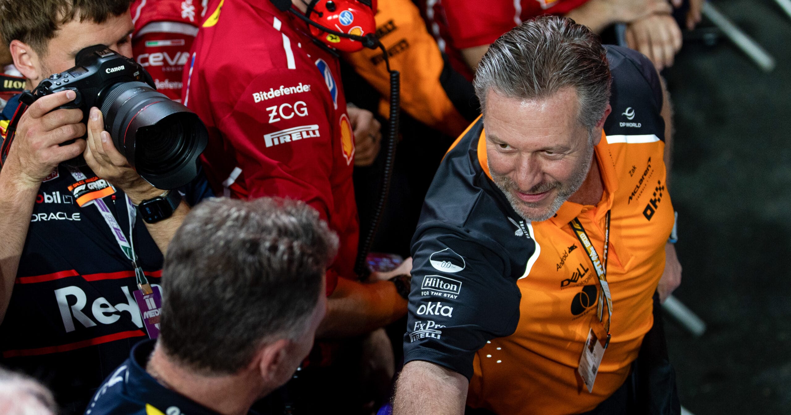 Horner despedido Brown reflexiona sobre la rivalidad en F1