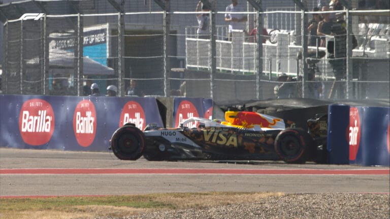Isack Hadjar Crashes Out Early in Austin Qualifying