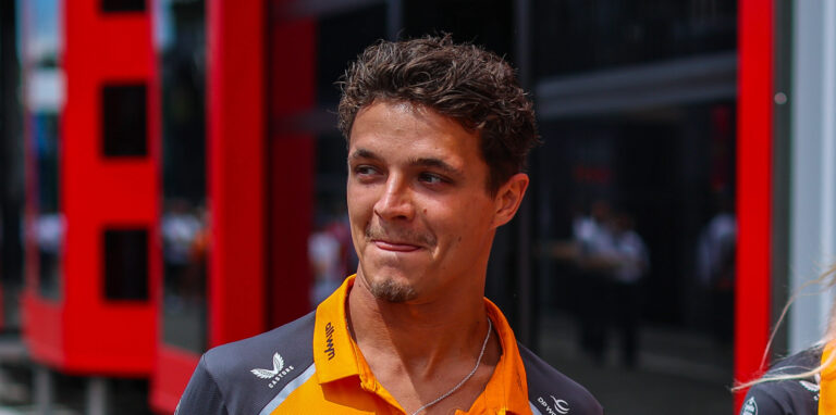 Lando Norris Laughs Off Red Bull's Tape-Gate Fine