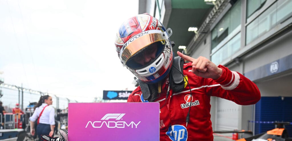 Maya Weug Triumphs in Rainy Singapore F1 Academy Race