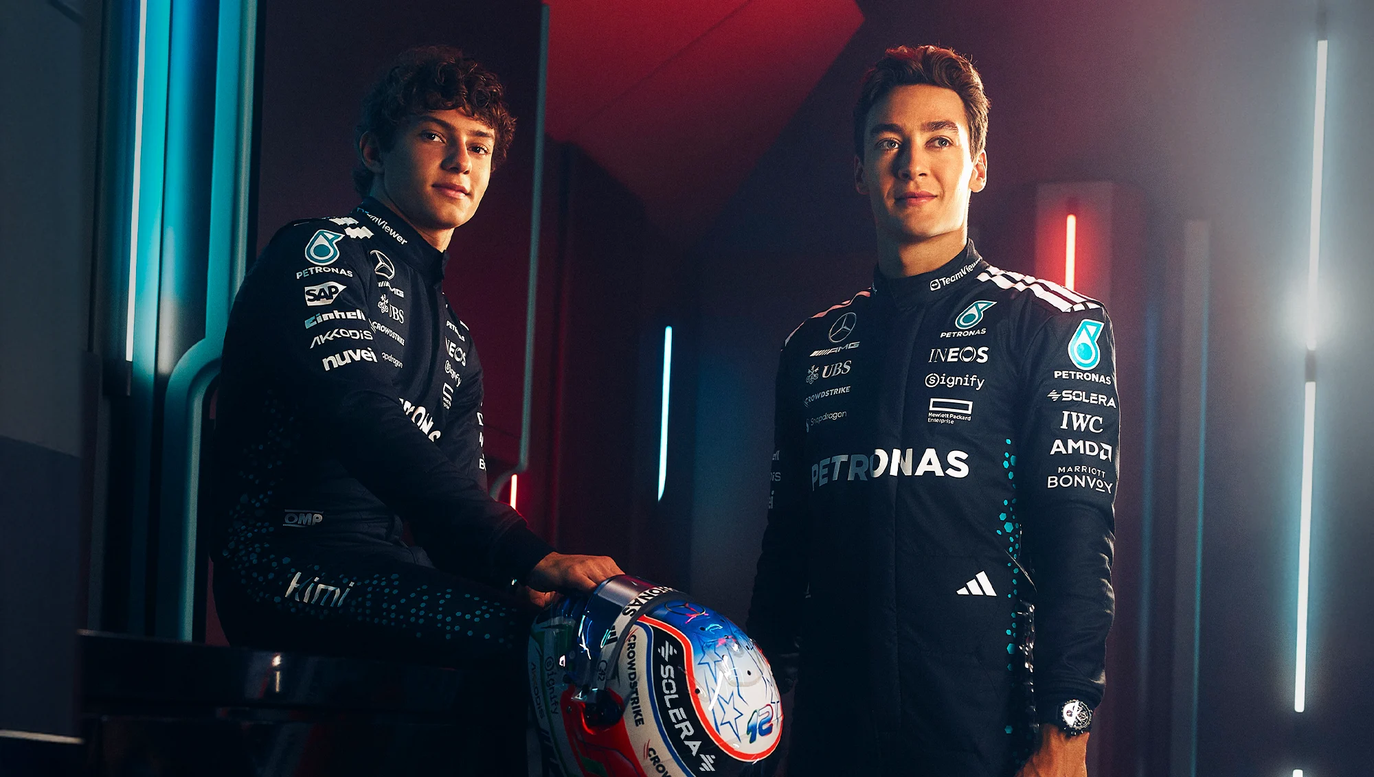Mercedes confirma a Russell y Antonelli para 2026