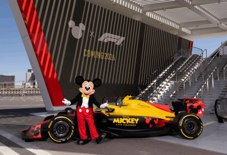 Mickey Mouse Joins F1 Spectacle at Las Vegas GP