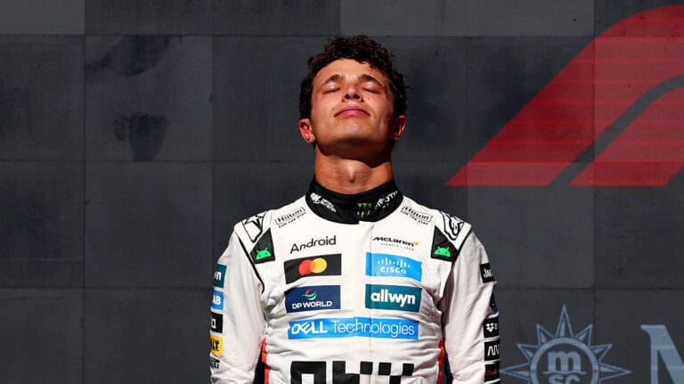 Norris brilla en Austin tras duelo con Leclerc y Verstappen