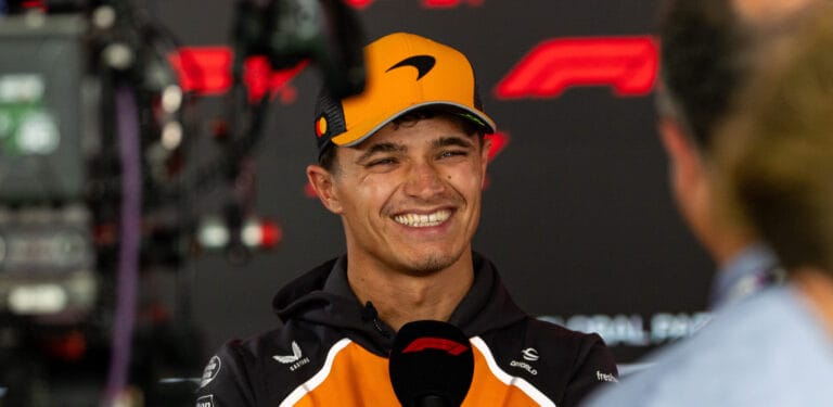 Norris brilla en Mxico liderando la parrilla de salida
