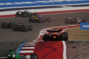 Norris Piastri Crash Ends McLaren's Austin Sprint Hopes