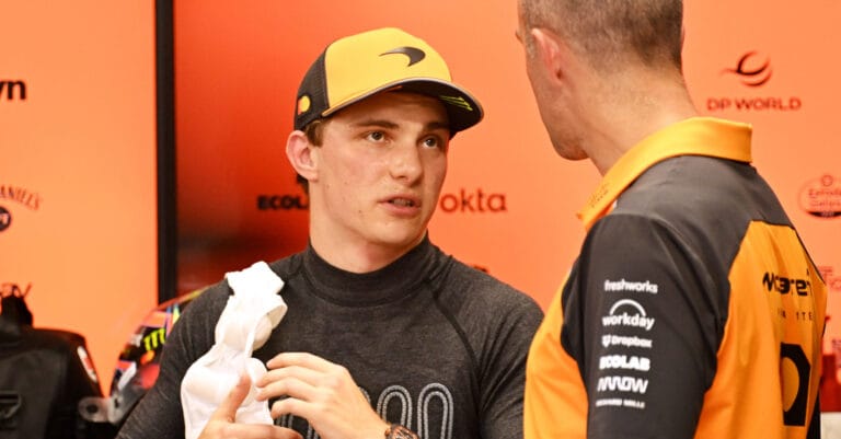 Piastri analiza incidente con Norris en GP de Singapur