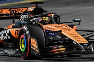 Piastri Secures Third on Singapore Grid Behind Rivals