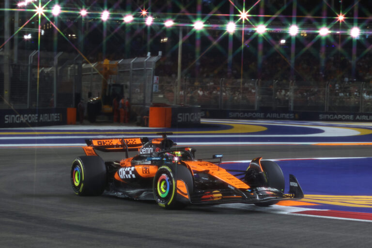 Piastri Tops Singapore FP2 Amid Chaos and Crashes