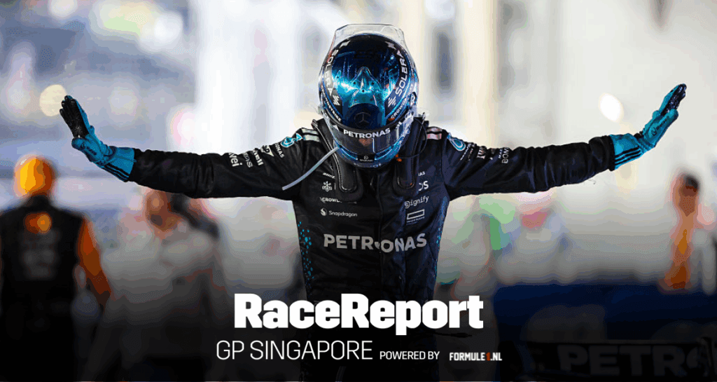 Russell Triumphs in Thrilling Singapore GP
