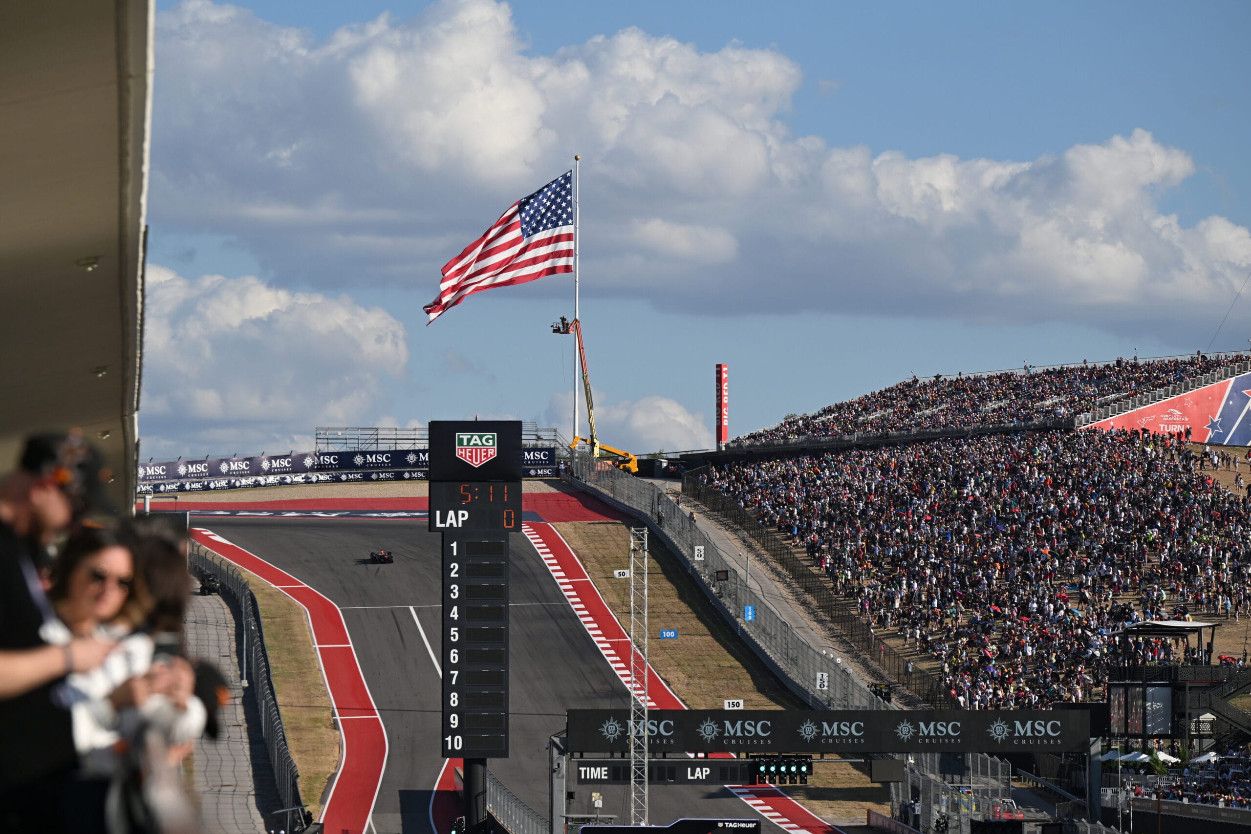 Verstappen lidera la pole en el sprint de Austin