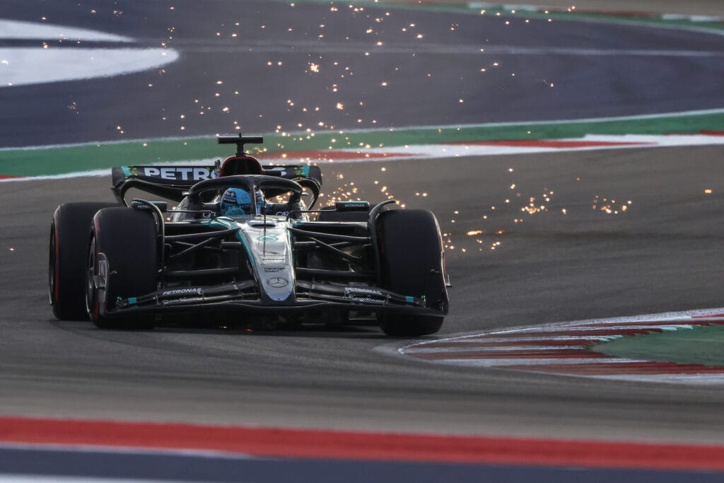 Verstappen Triumphs in Austin Sprint Russell Surprises with P2
