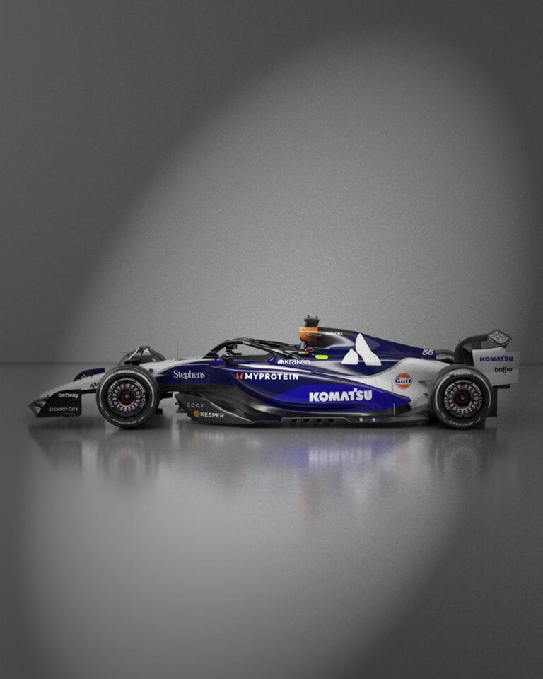 Williams Unveils Retro Livery for US Grand Prix