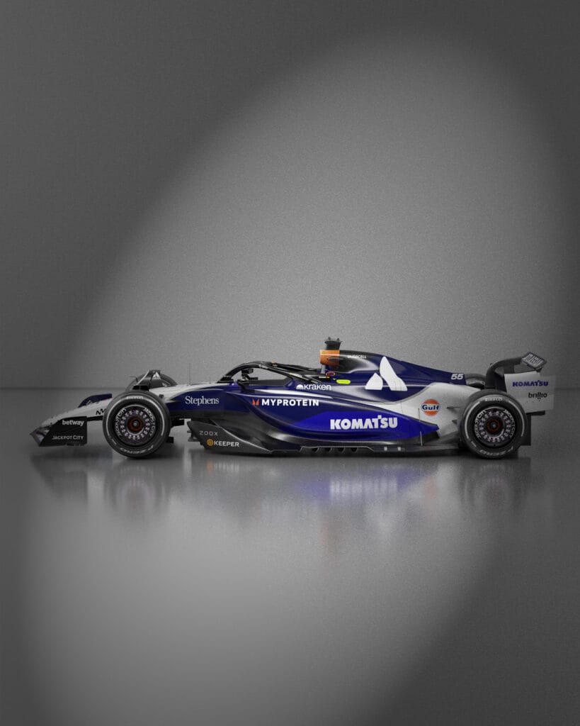 Williams Unveils Retro Livery for US Grand Prix