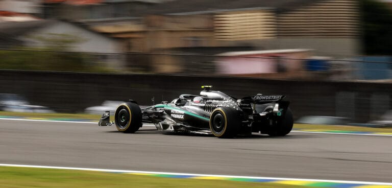 Antonelli Shines in So Paulo as Mercedes Secures P2