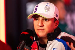 Hadjar Frustrated by Leclerc's Yellow Flag in Vegas Qualifying