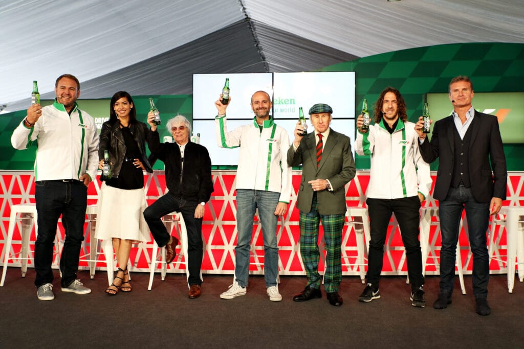 Heineken Extends F1 Deal Unveils First Season Ticket