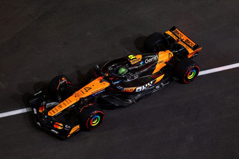 Lando Norris domina prctica libre en GP de Las Vegas 2025