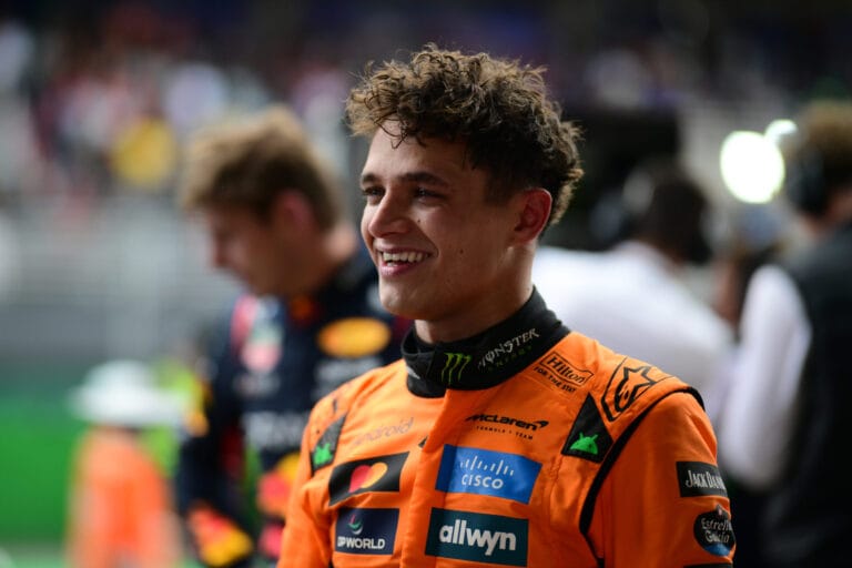 Lando Norris Eyes Vegas Triumph in 150th McLaren Start