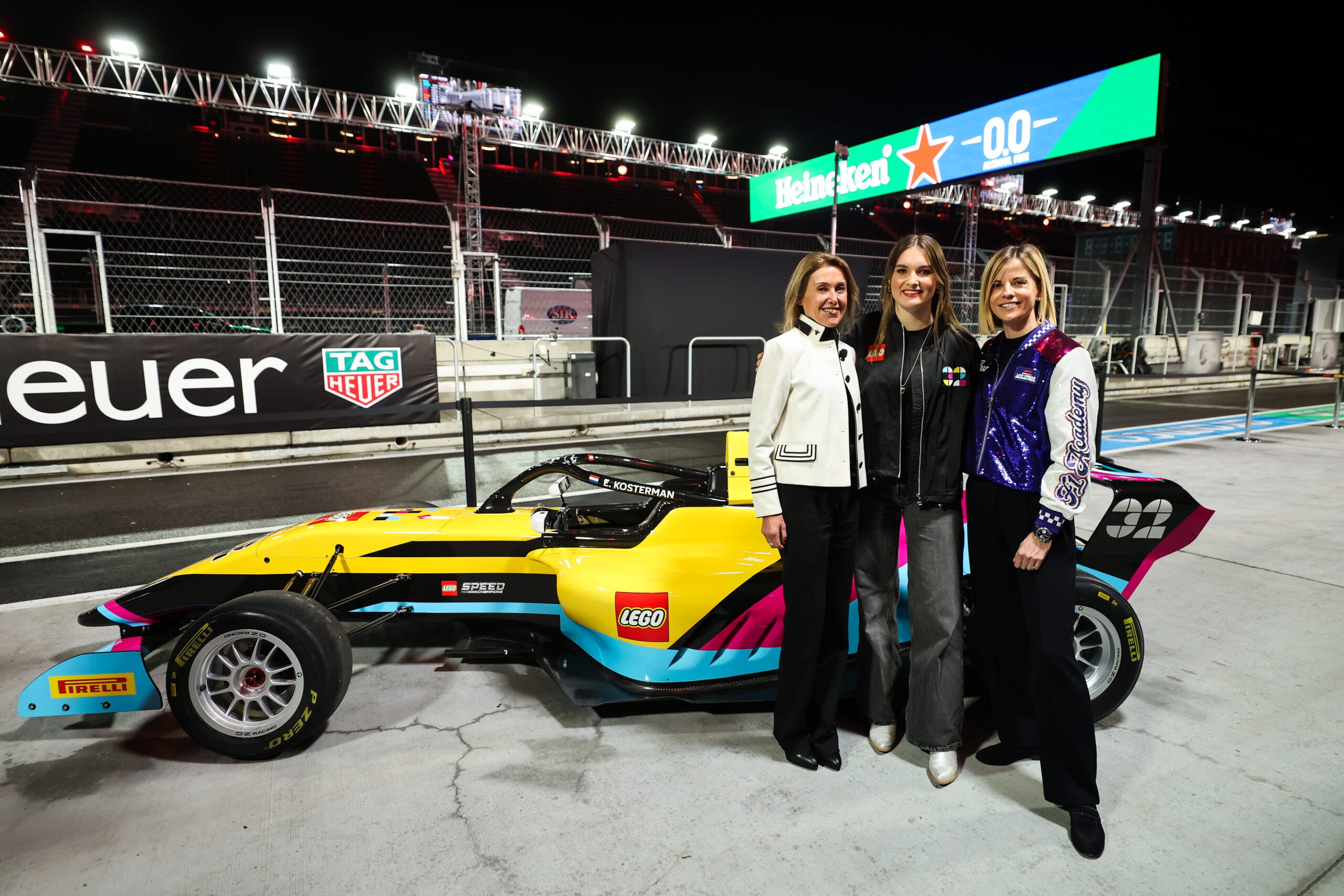 LEGO Racing debuta en F1 Academy con Kosterman 2026