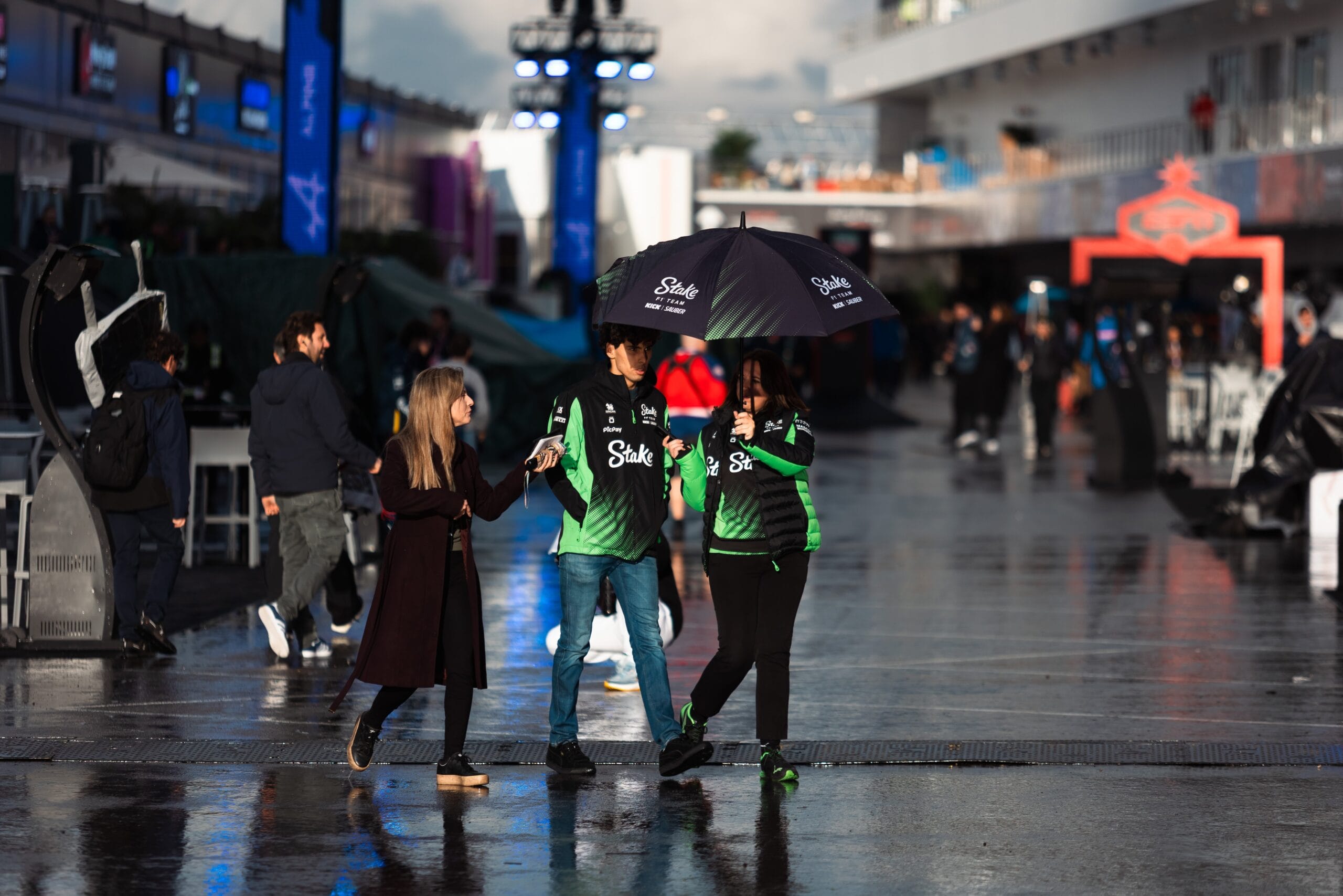 Lluvias en Las Vegas desafan el GP de F1 este fin de semana
