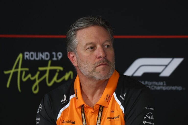 McLaren's Brown Unfazed by Norris Piastri Criticism