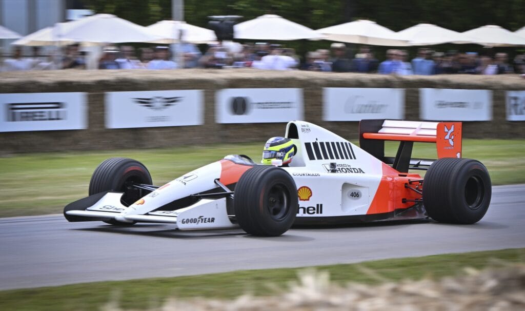 McLaren MP4/6 de Senna a subasta en diciembre