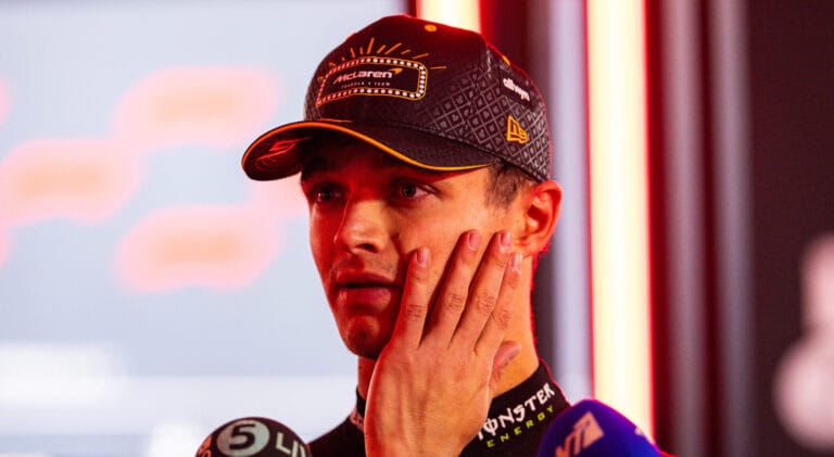 Norris Disqualified in Vegas Verstappen Closes Title Gap