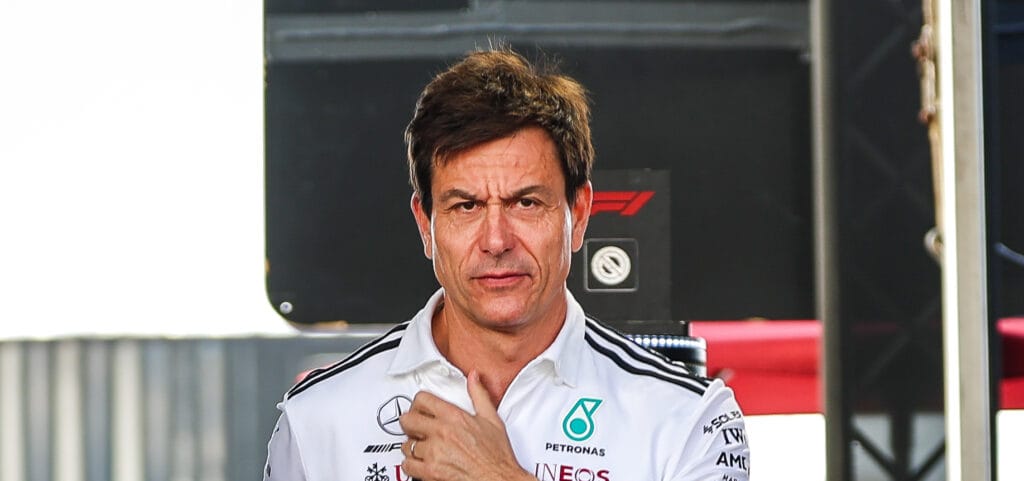 Toto Wolff Sells Mercedes Stake to CrowdStrike CEO