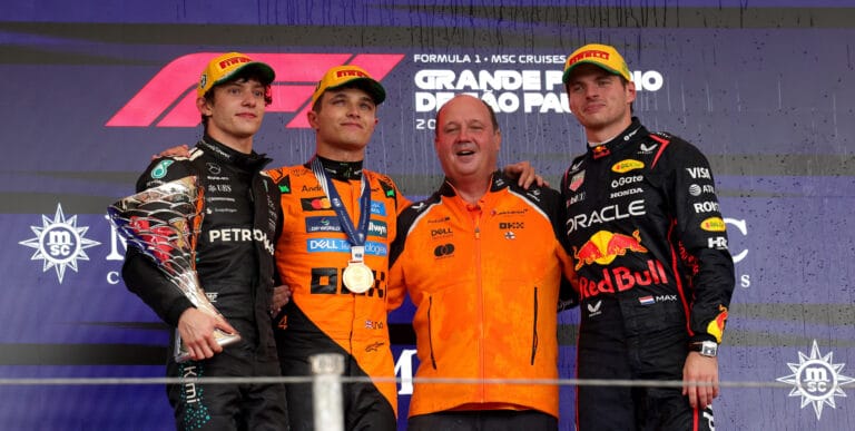 Verstappen's Stunning Podium Drive from Pit Lane