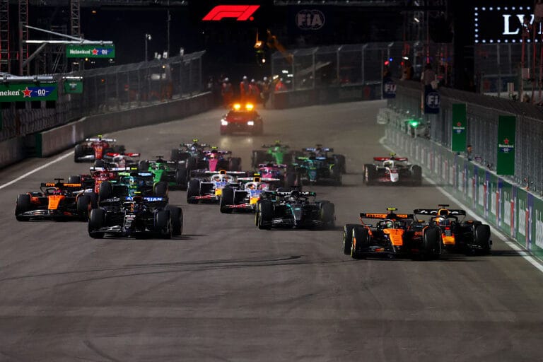 Verstappen brilla en Las Vegas Norris segundo en F1