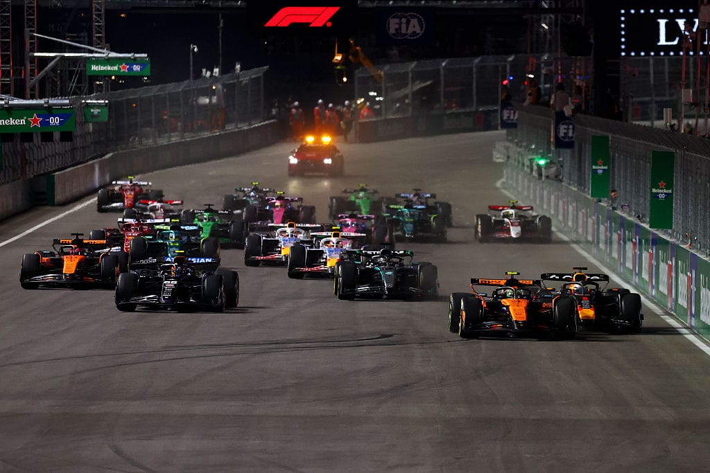 Verstappen brilla en Las Vegas Norris segundo en F1