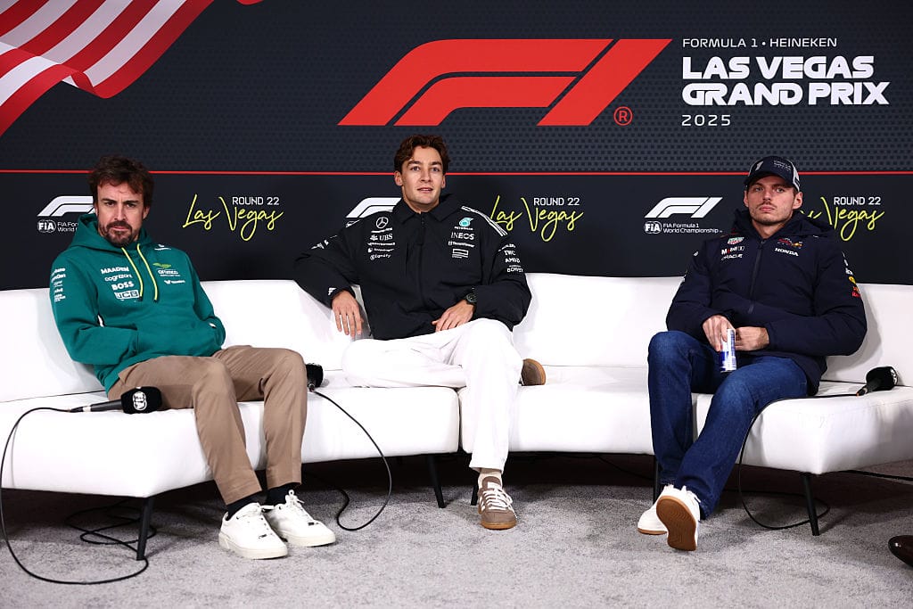 Verstappen Jokes About North Pole F1 Race in Vegas