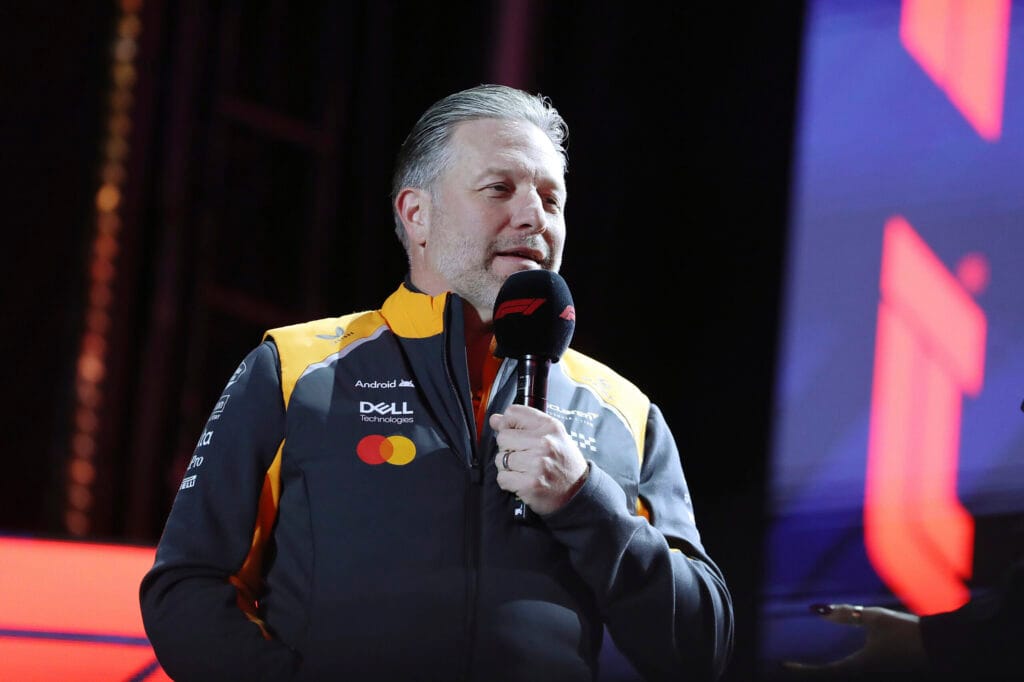 Zak Brown Clarifies Verstappen Comments Ahead of Vegas GP