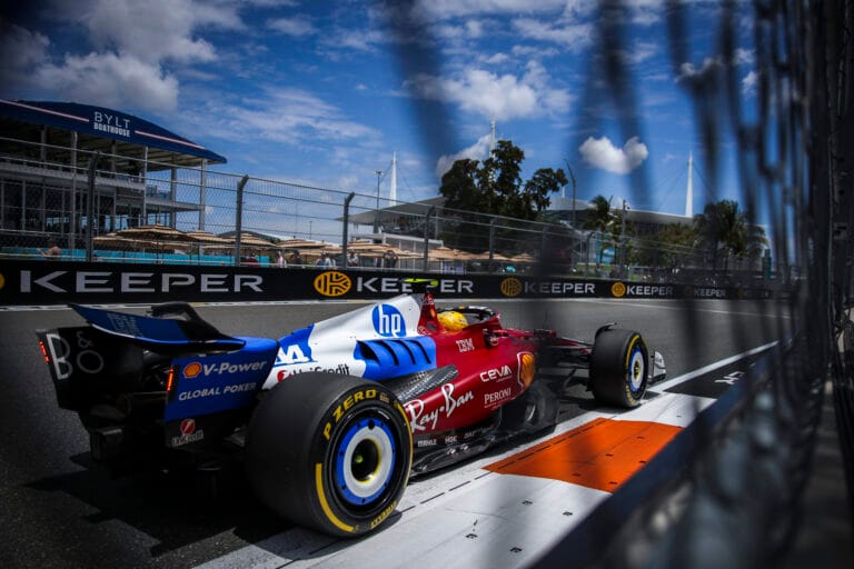 Ferrari sorprende con librea en Miami GP 2025