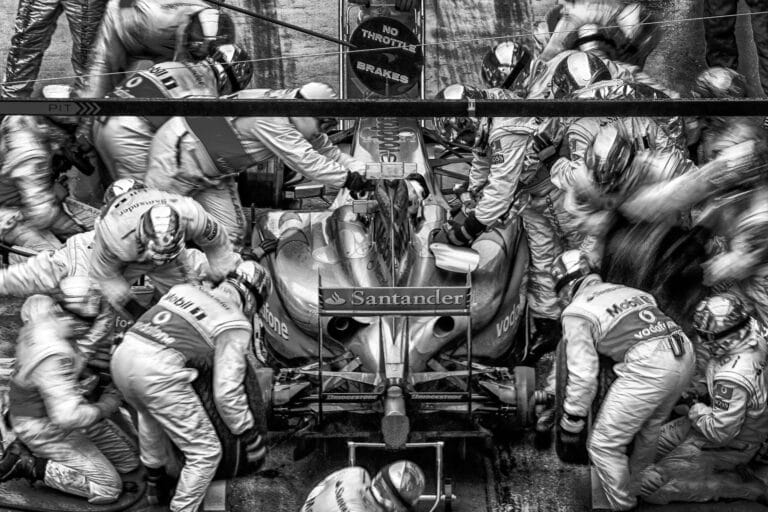 Frits van Eldik Captures F1's Artistic Essence