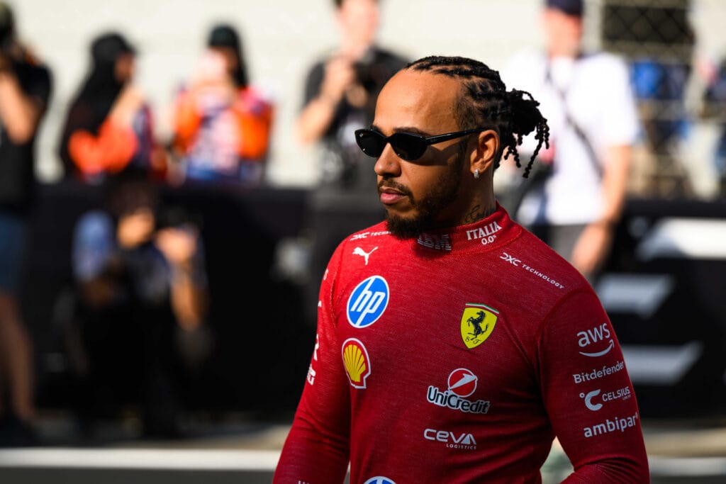 Hamilton Reflects on Tough Ferrari Debut Season