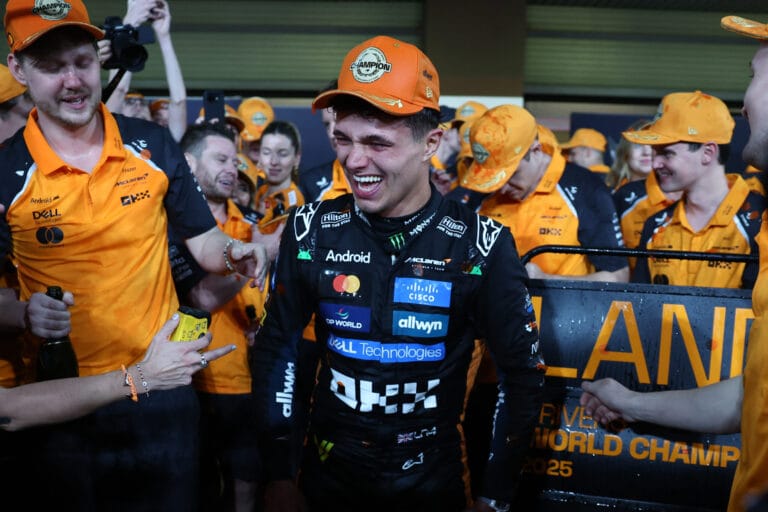Lando Norris campen mundial tras vencer en Abu Dhabi